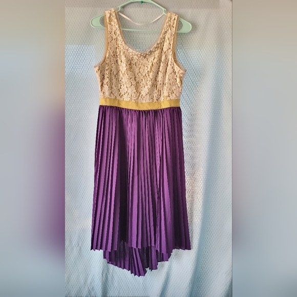 Ryu Hi-low cocktail dress Sz M - Picture 1 of 6